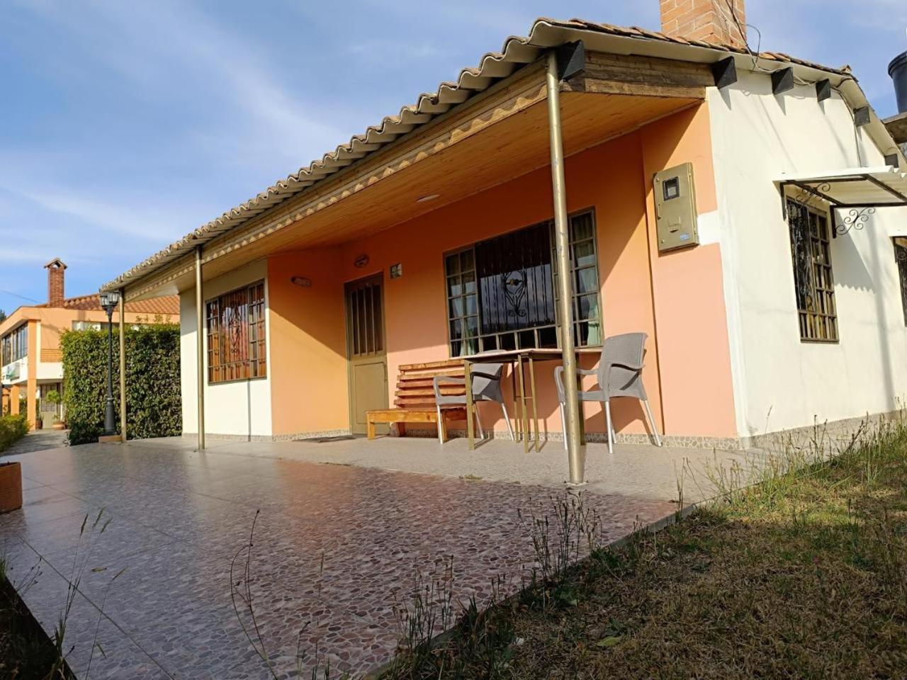 Casa Hotel Descanso Real Paipa Exterior foto